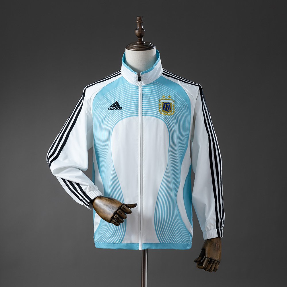 Argentina 05-06 woven track jacket lyseblå treningsjakke