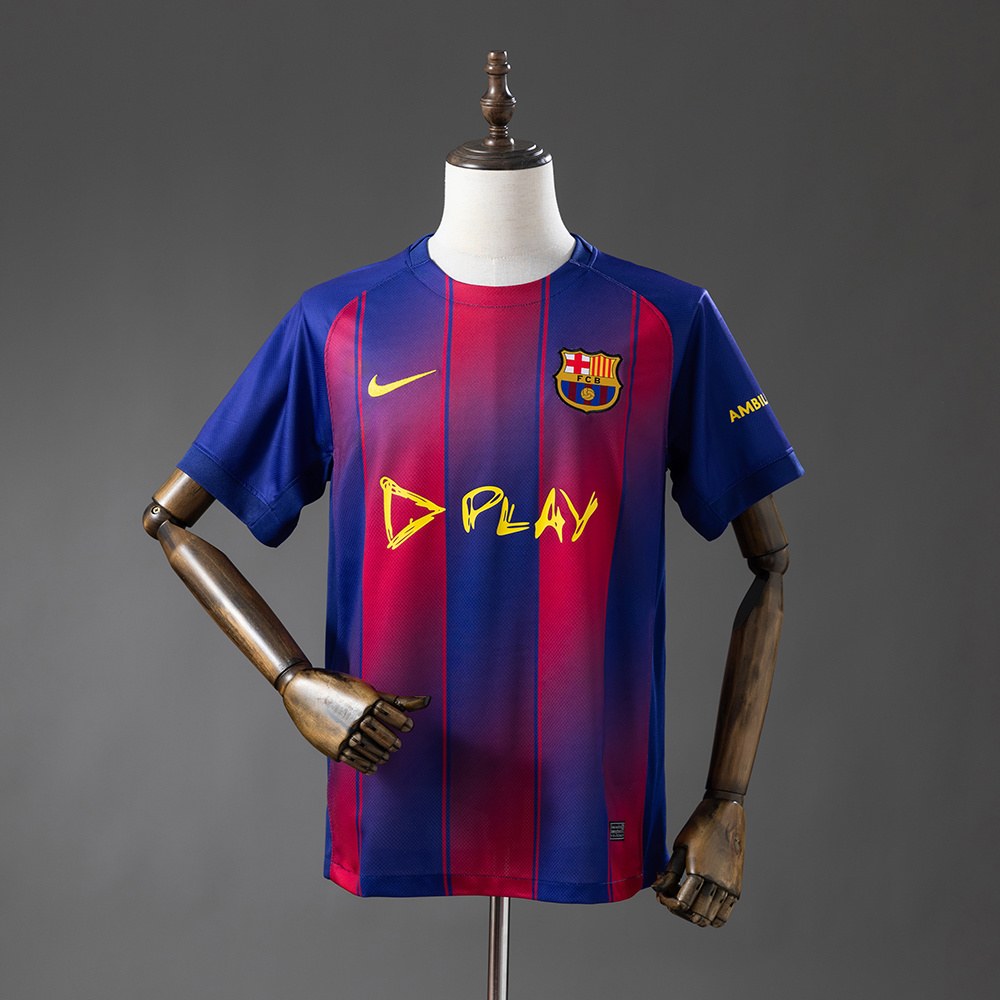 Barca Play Ed Hjemmedrakt 2025 26 Herre
