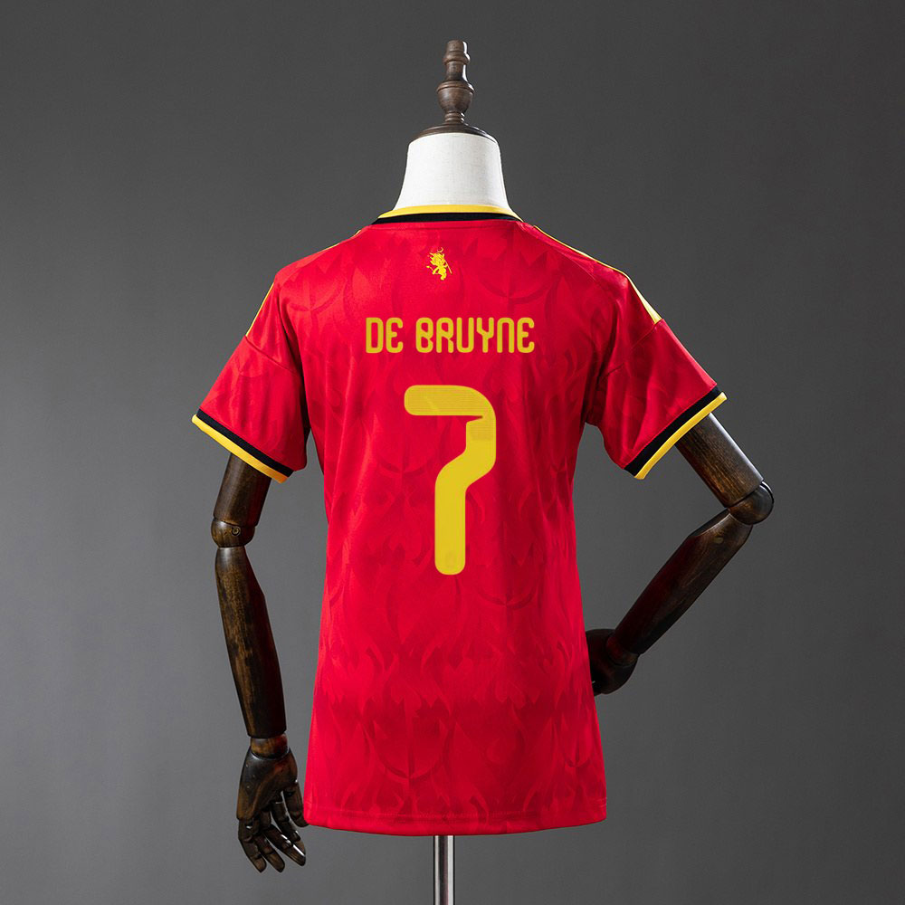 Belgia VM 2026 Landslagsdrakt Hjemmedrakt Dame De Bruyne 7