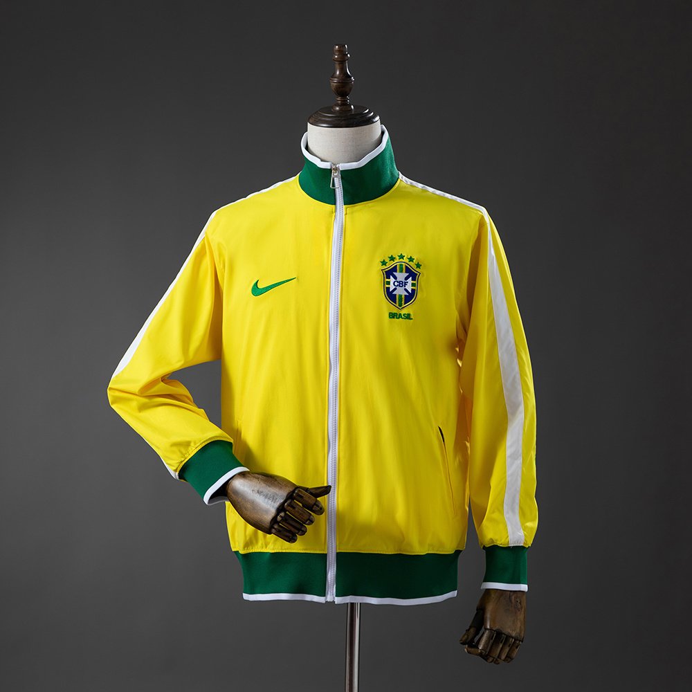 Brasil 10 11 Anthem Track Jacket Gul