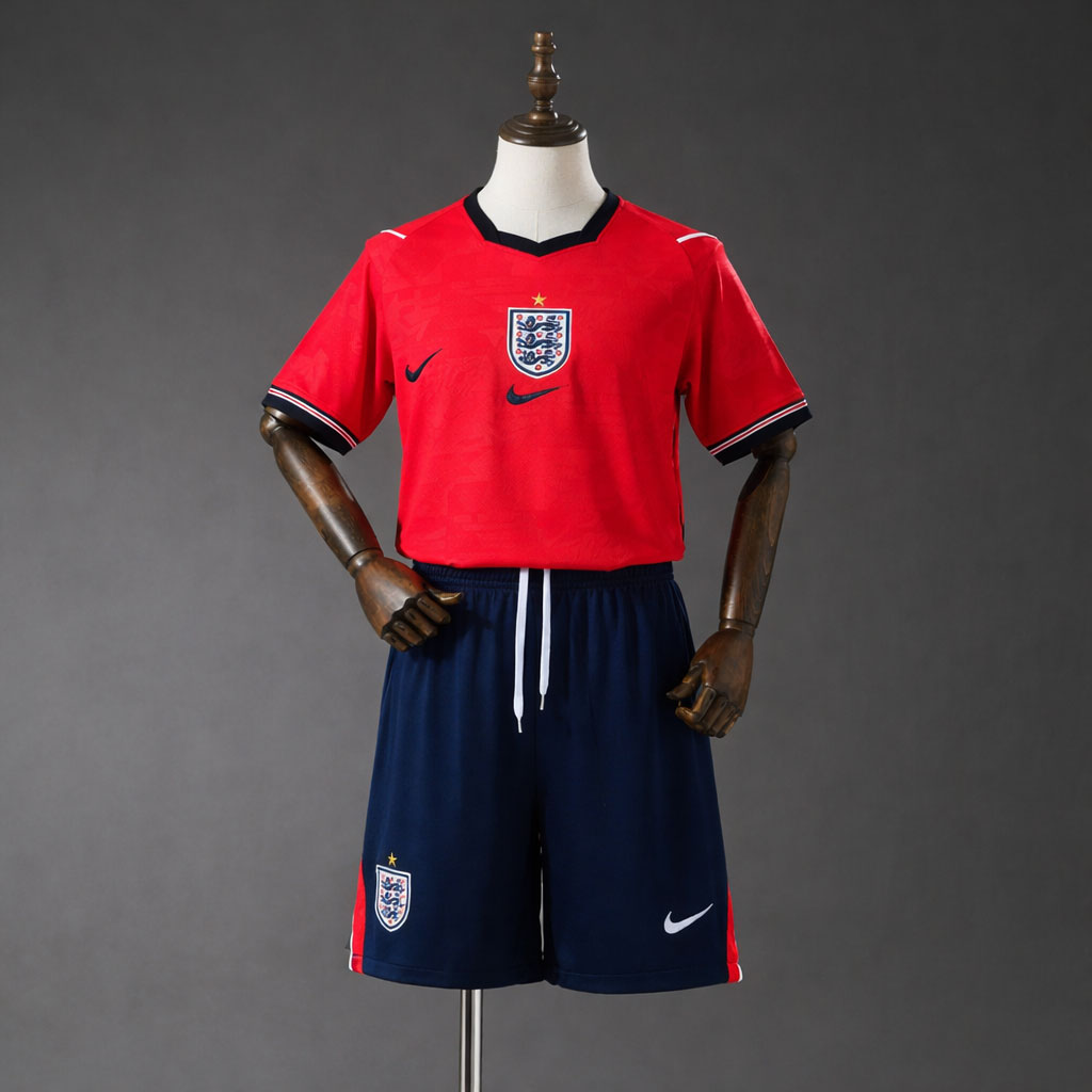 England-UK-Landslagsdrakt-VM-2026-Bortedrakt-Barn