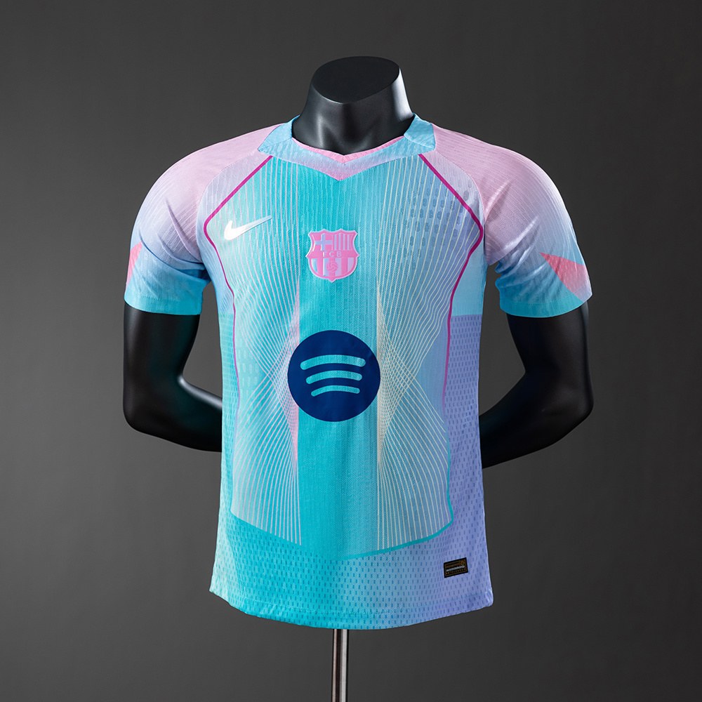 FC Barcelona 25-26 Spesialutgave Konsept Drakt Turkis Rosa