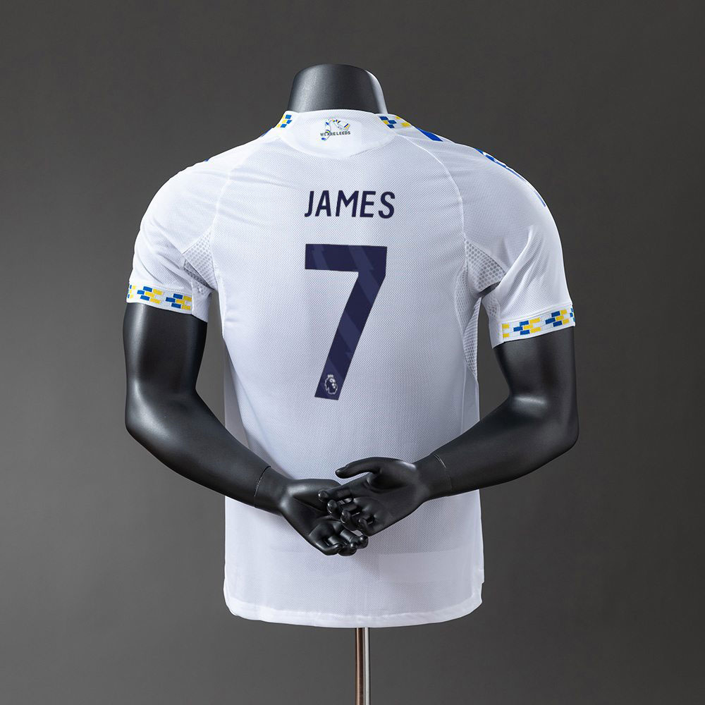 James 7 Leeds United 25-26 Hjemmedrakt Herre Hvit
