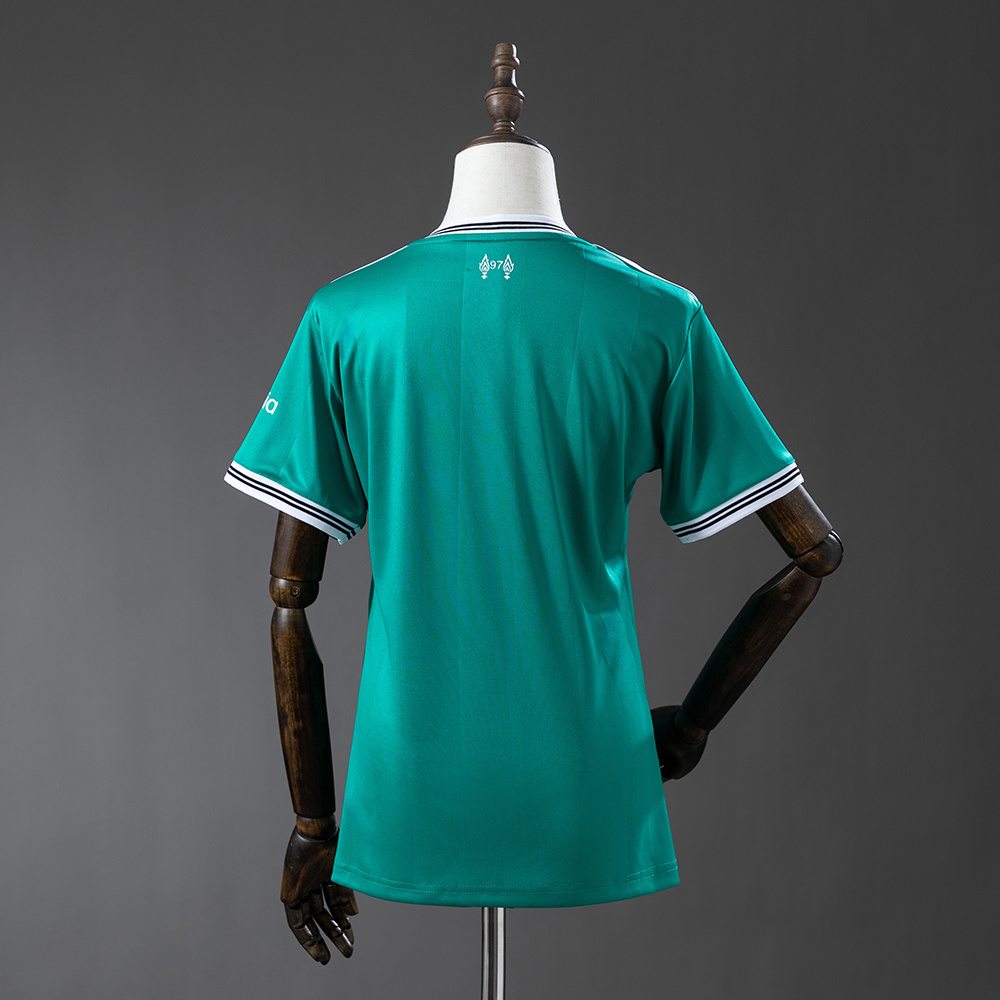 Liverpool 2025-26 Tredjedrakt Dame Sjøgrønn