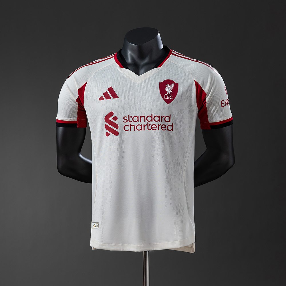 Liverpool 25-26 Bortedrakt LFC-trøye off-white