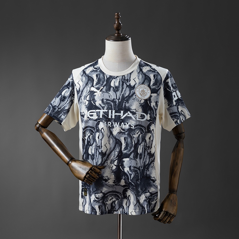 Manchester City 2025-26 Spesialdrakt Herre Off-white grå