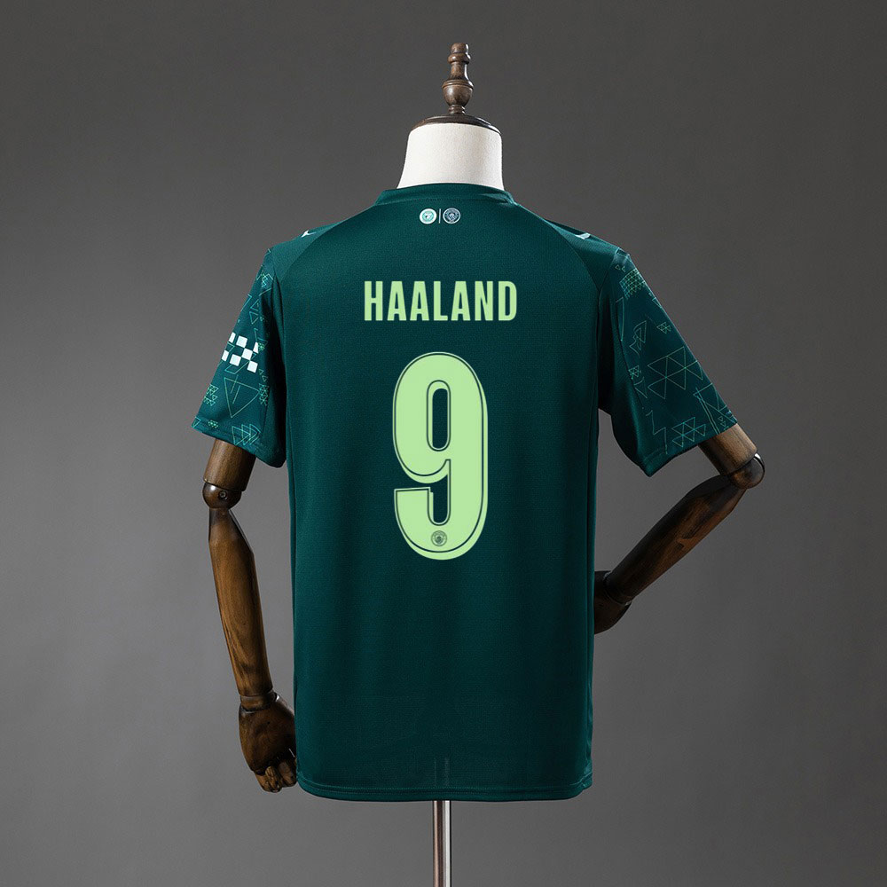 Manchester City 25-26 Fjerdrakt Barn – Haaland 9