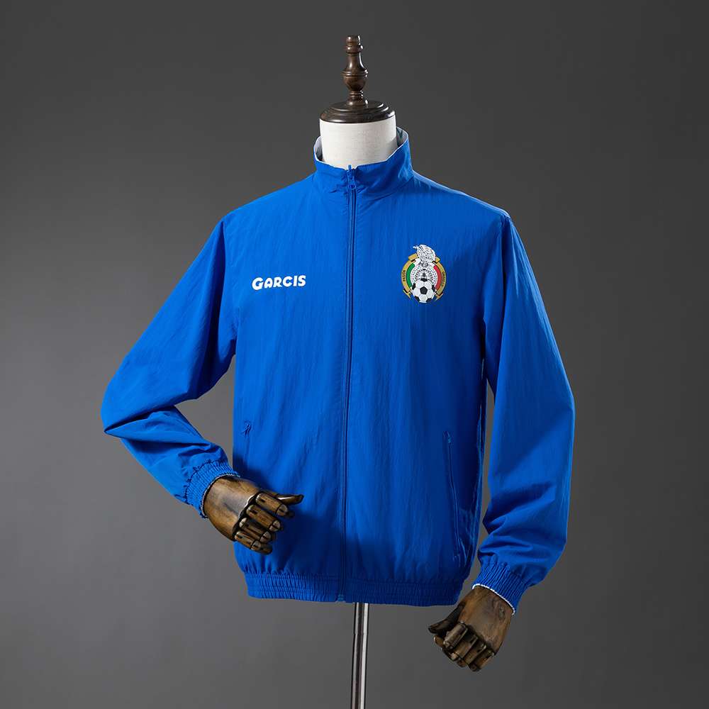Mexico Reversible Track Jacket Blå fotballjakke 2-i-1