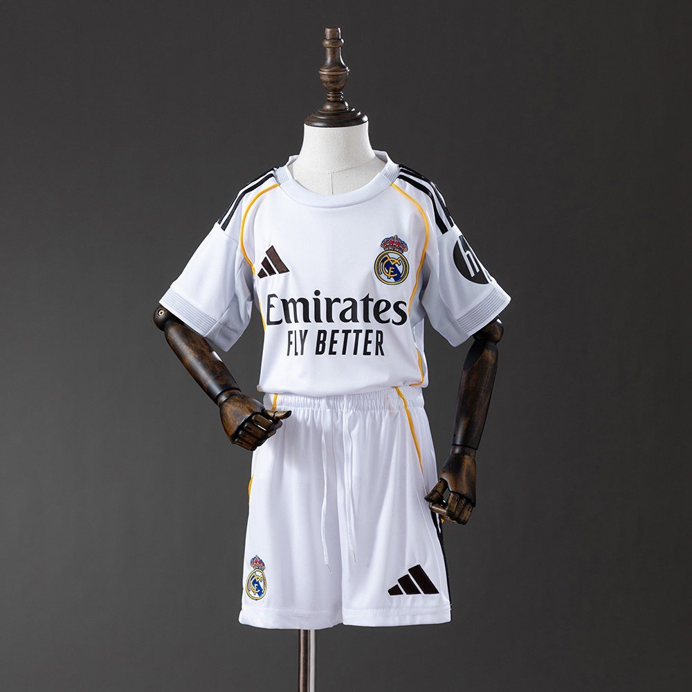Real Madrid 2526 Hjemmedrakt Draktsett Barn