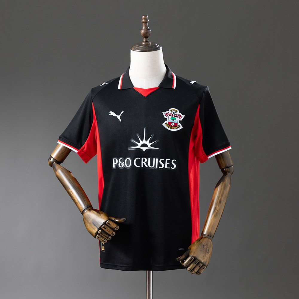 Southampton 2526 Tredjedrakt Svart Herre