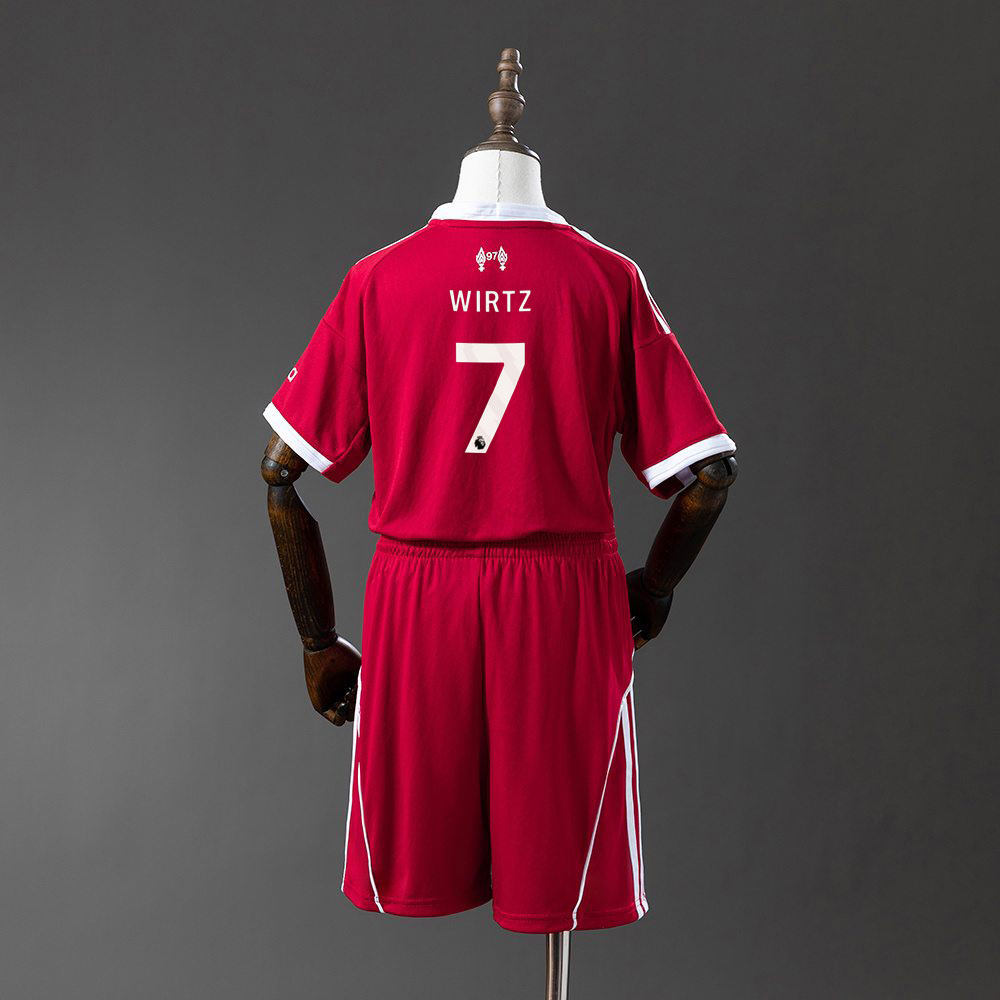 Wirtz #7 Liverpool 25-26 Hjemmedrakt Barn LFC Drakt Sett