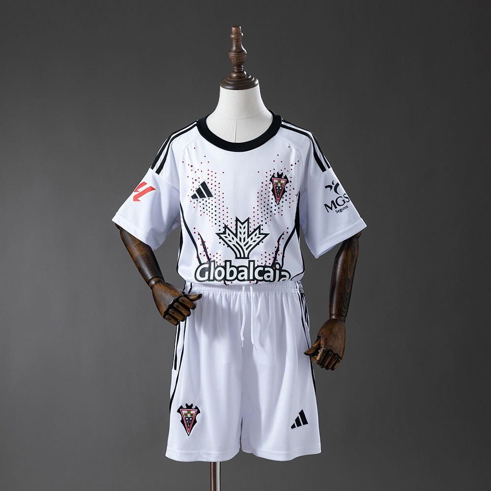 Albacete Balompié 25 26 Hjemmedrakt hvit for barn