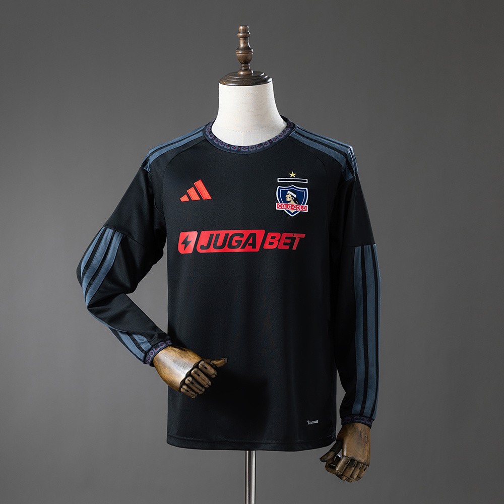 Colo Colo 2026 Bortedrakt Svart Langermet Drakt