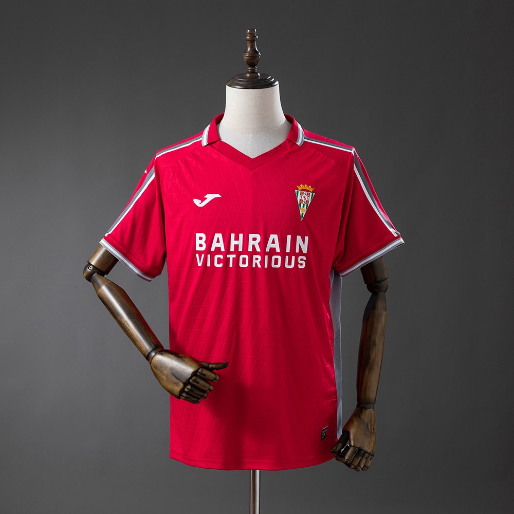 Córdoba CF 2025 26 Tredjedrakt rød