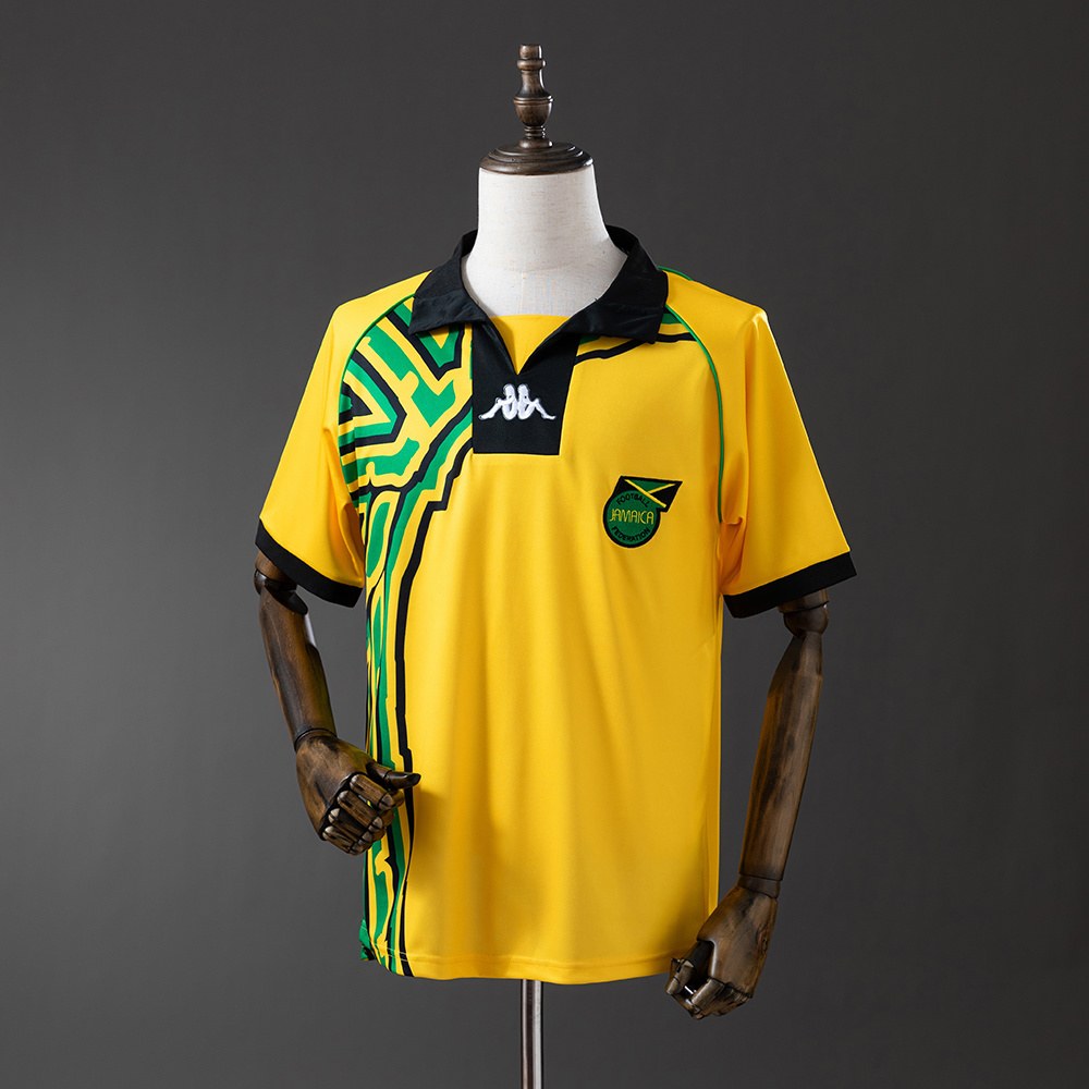 Klassisk Retro Jamaica landslag trøye1998 Hjemmedrakt