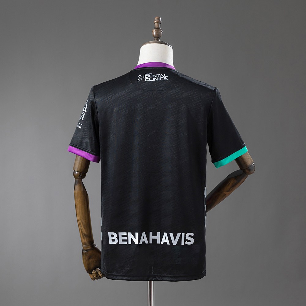 Málaga CF 25 26 Bortedrakt svart Herre