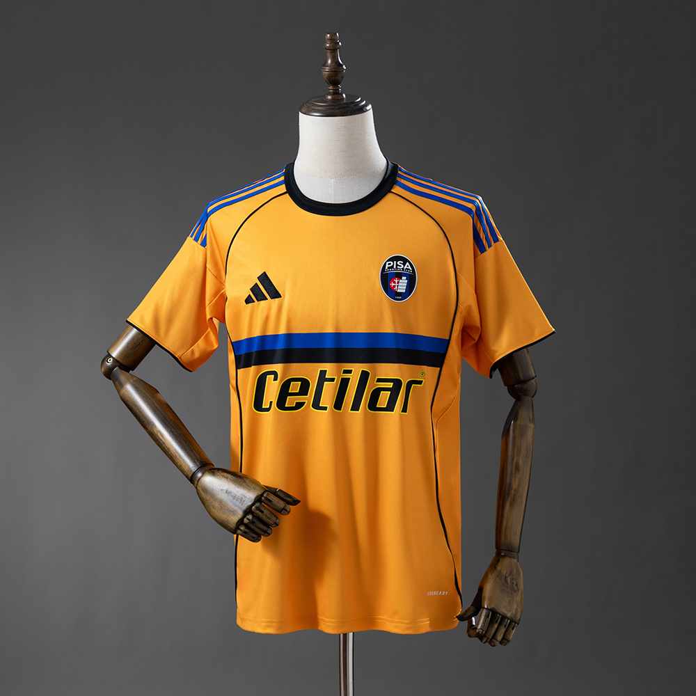 Pisa 25-26 Serie A Gul Bortedrakt