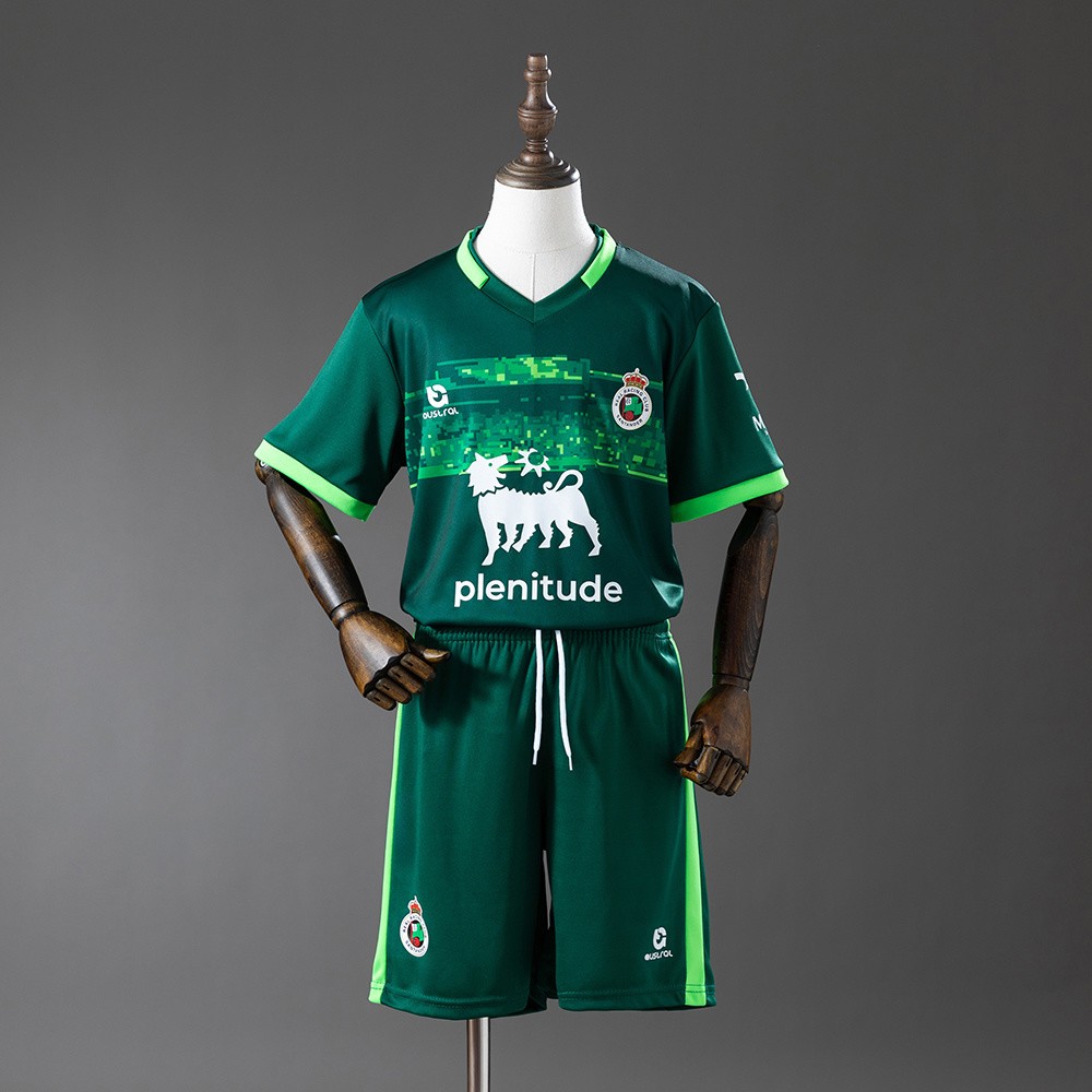 Racing de Santander 25/26 Bortedrakt Barn Grønn