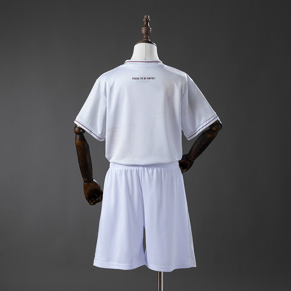 SSC Napoli 2025–26 Bortedrakt Barn AWAY