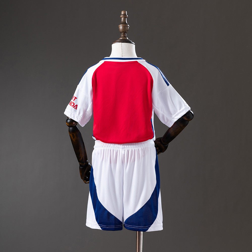 Arsenal 24 2025 Hjemmedrakt Barn Rød Sett med Shorts
