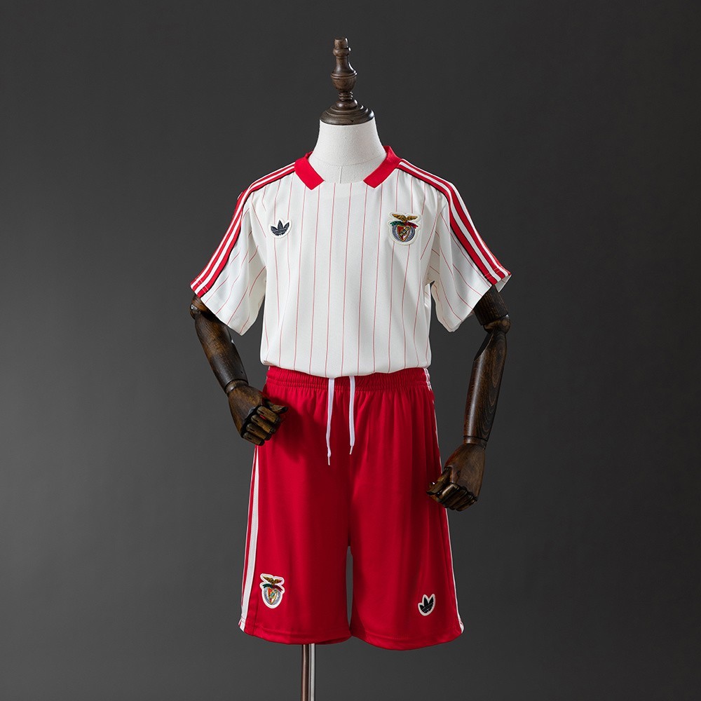 Benfica Retro Barn Drakt Draktsett med Shorts