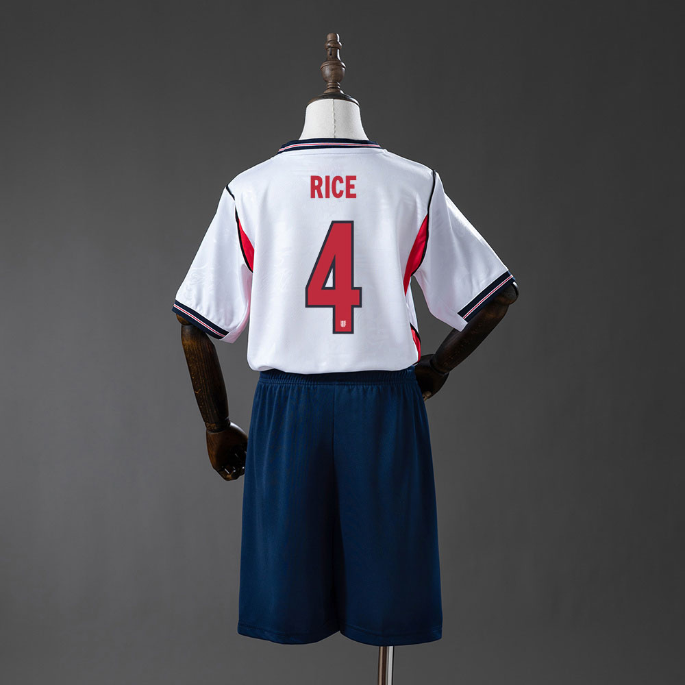 England VM 2026 Hjemmedrakt Barn – Rice 4 sett