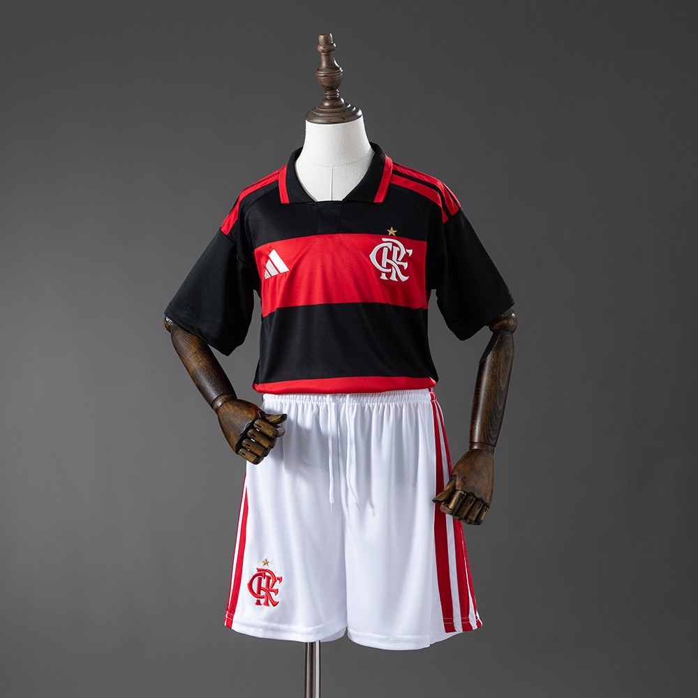 Flamengo 2026 Hjemmedrakt Barn Draktsett med Shorts