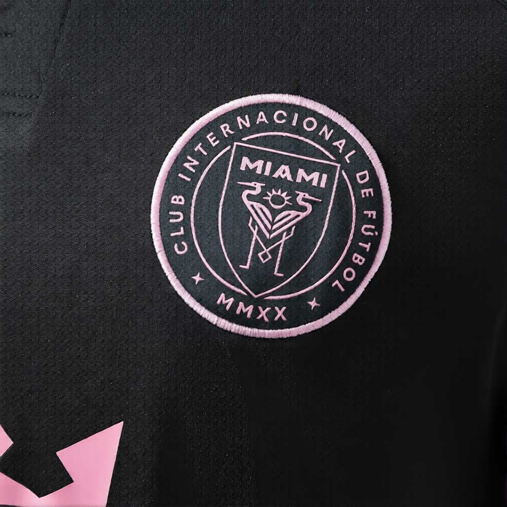 Inter Miami 2026 Bortedrakt Svart / Rosa - Bilde 3