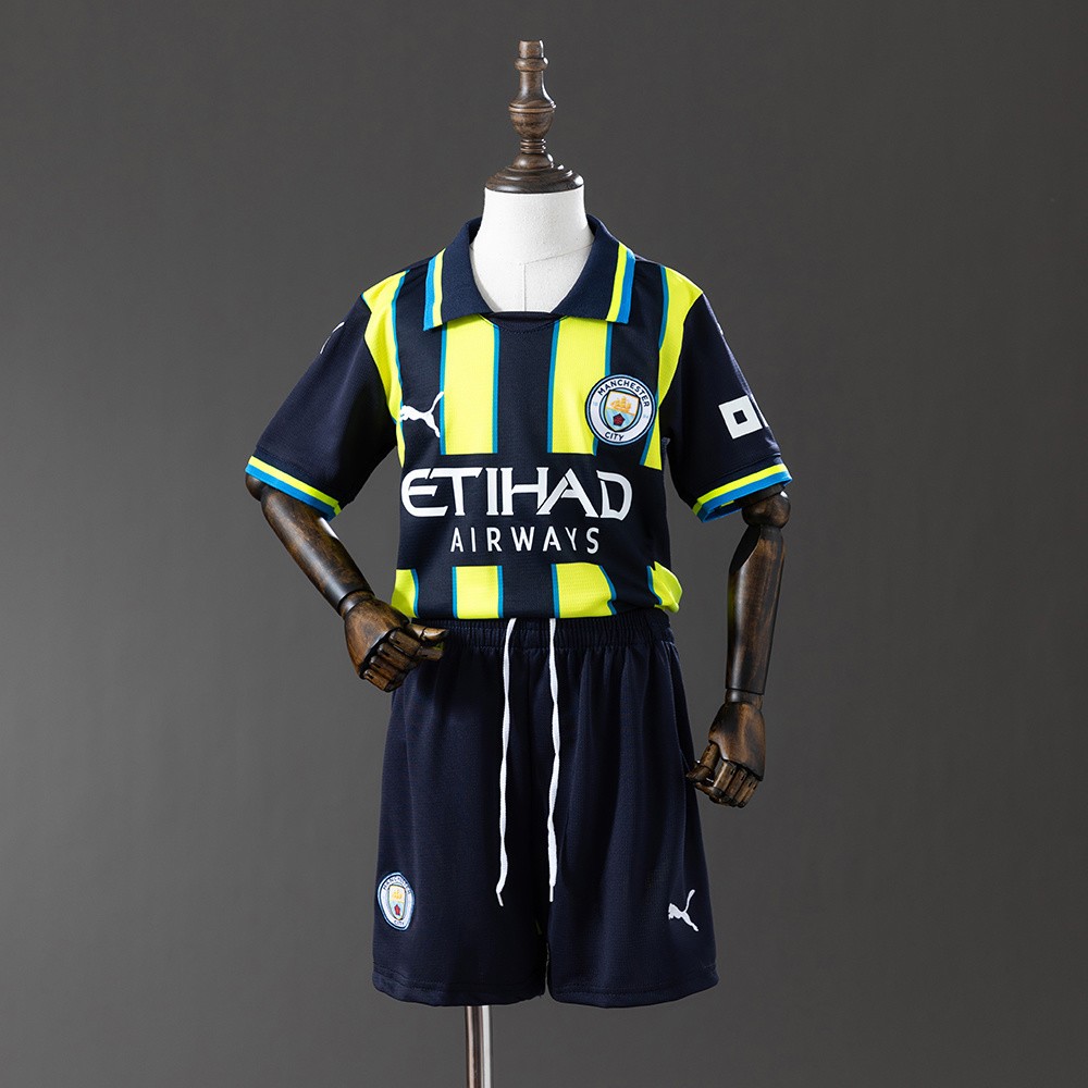 Man City Bortedrakt-sett 2425 Barn Junior