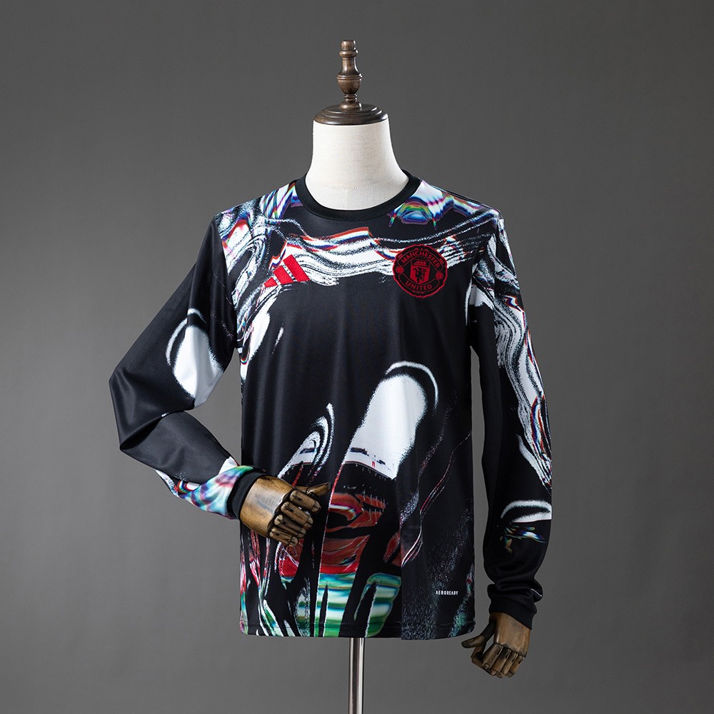 Manchester United 2526 Pre-Match Drakt Treningsdrakt Langermet Drakt