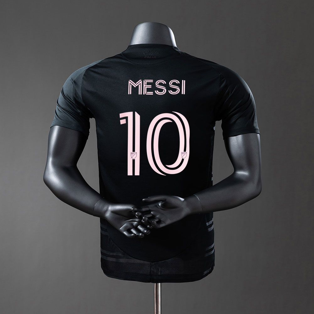 Messi 10 Inter Miami CF Bortedrakt 2025 SvartRosa