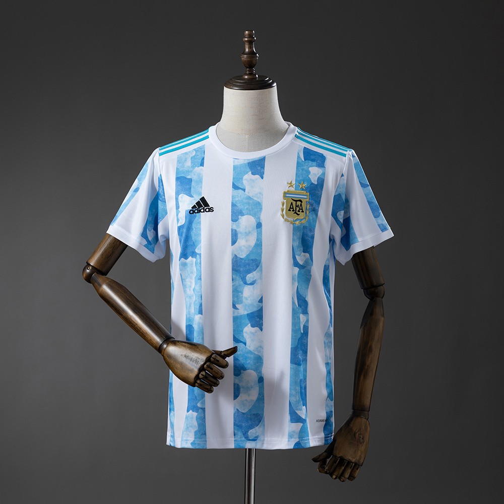 Retro Argentina Landslagsdrakt 2021 Hjemmedrakt