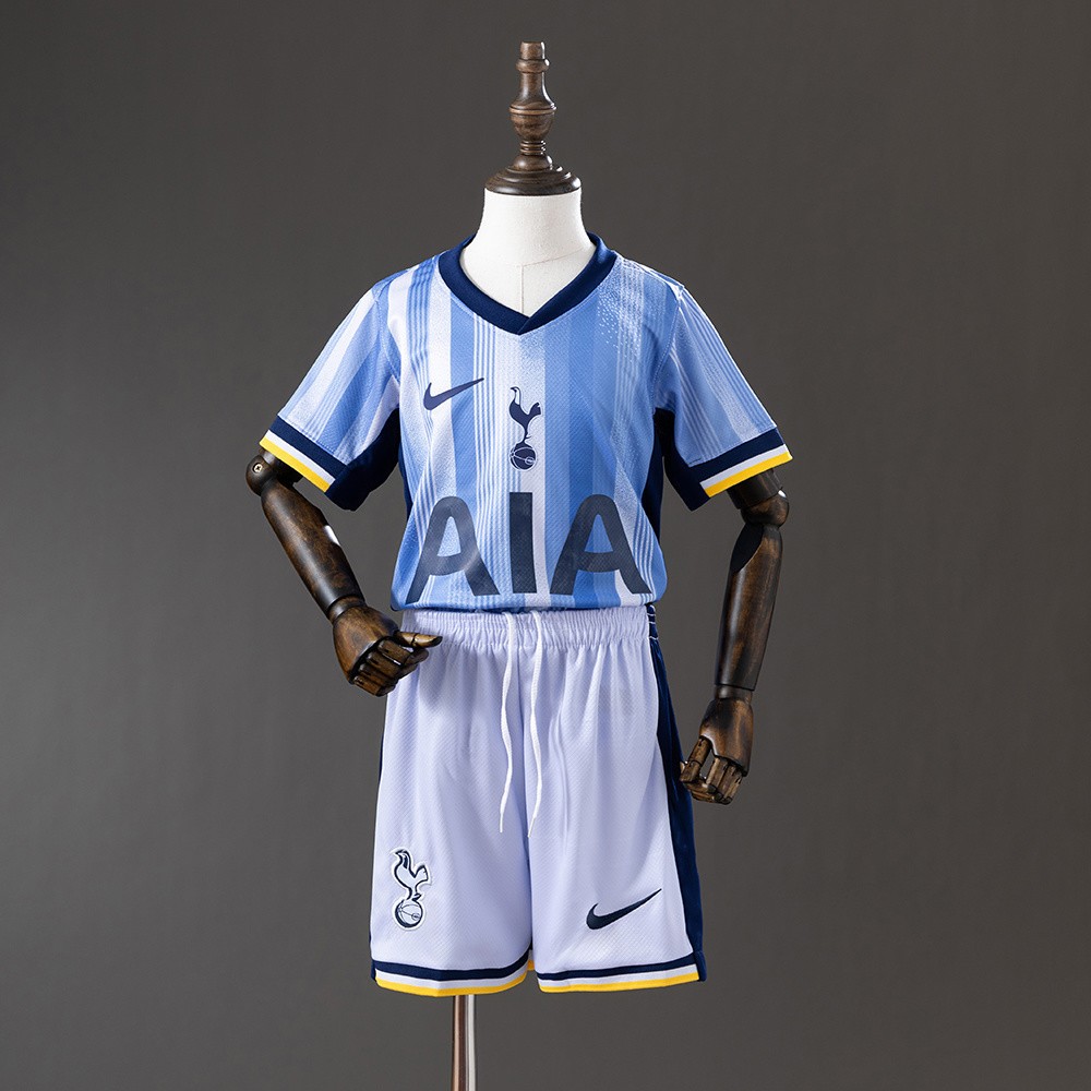 Tottenham 2425 Away Kit Barn – Blå Drakt med Shorts