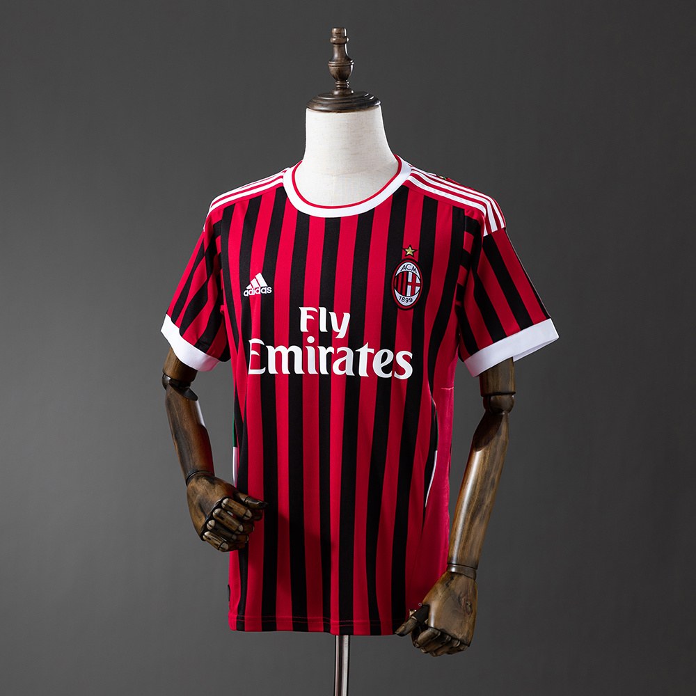AC Milan 201112 hjemmedrakt retro fotballtrøye