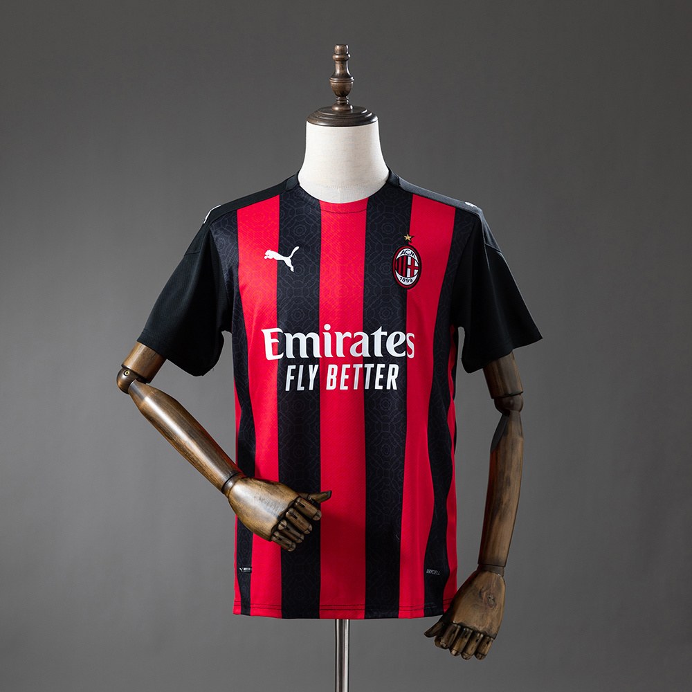 AC Milan 202021 hjemmedrakt retro – fotballdrakt