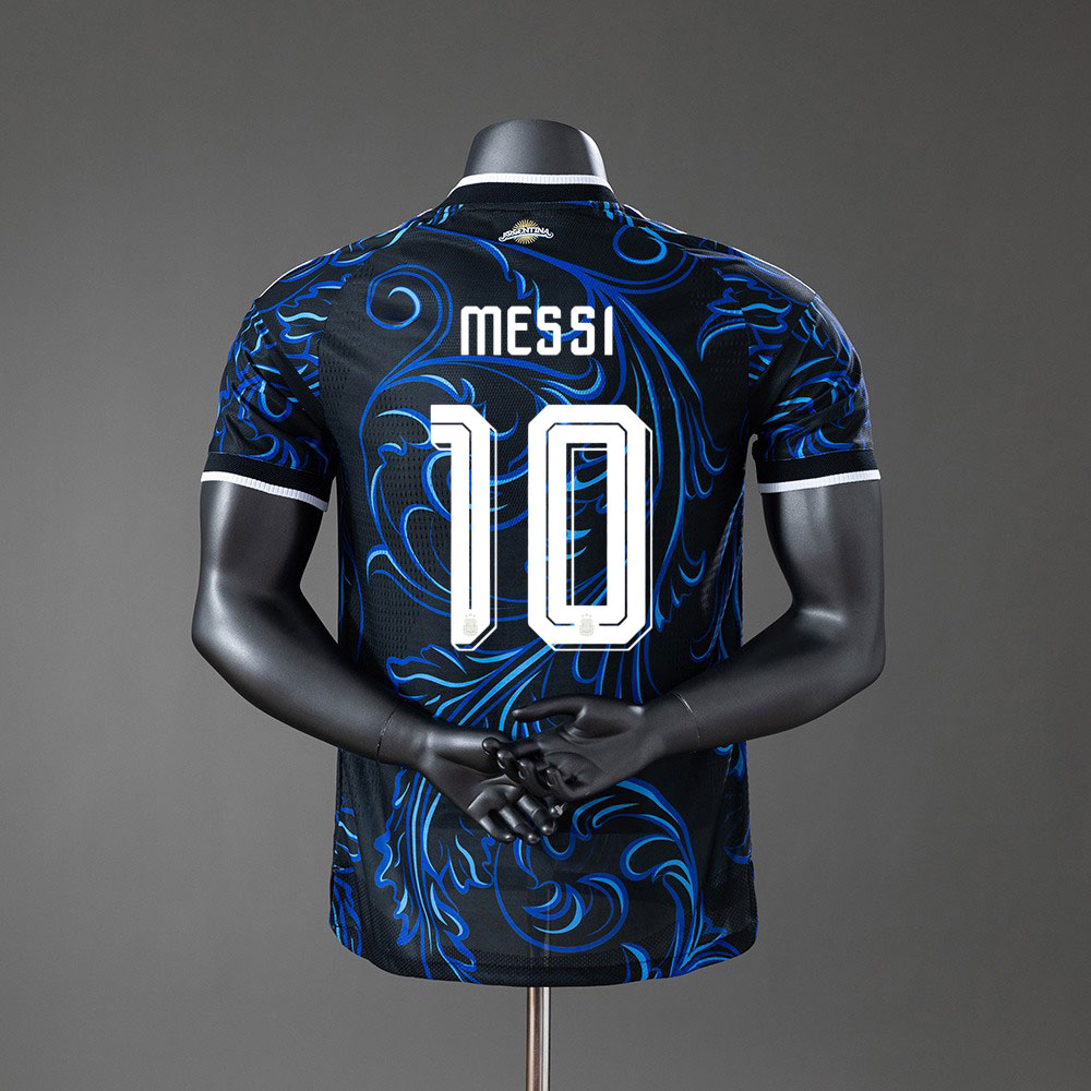 Argentina 2026 drakt Messi 10 – svart bortedrakt