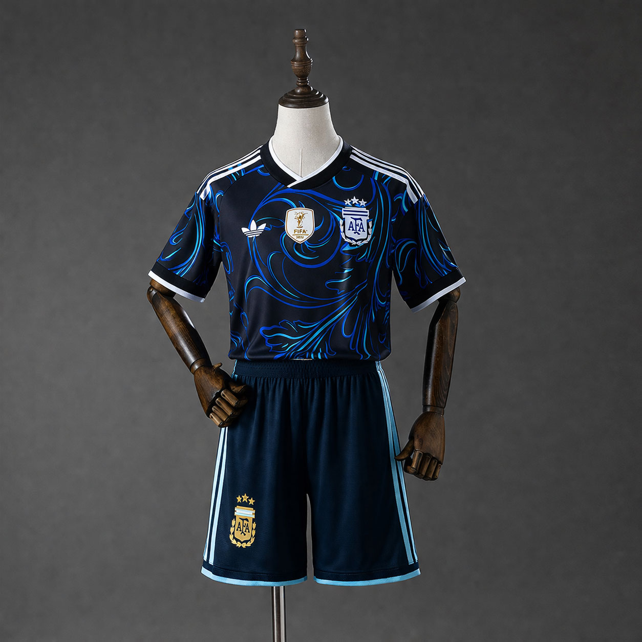 Argentina VM 2026 Bortedrakt Barn Komplett Sett