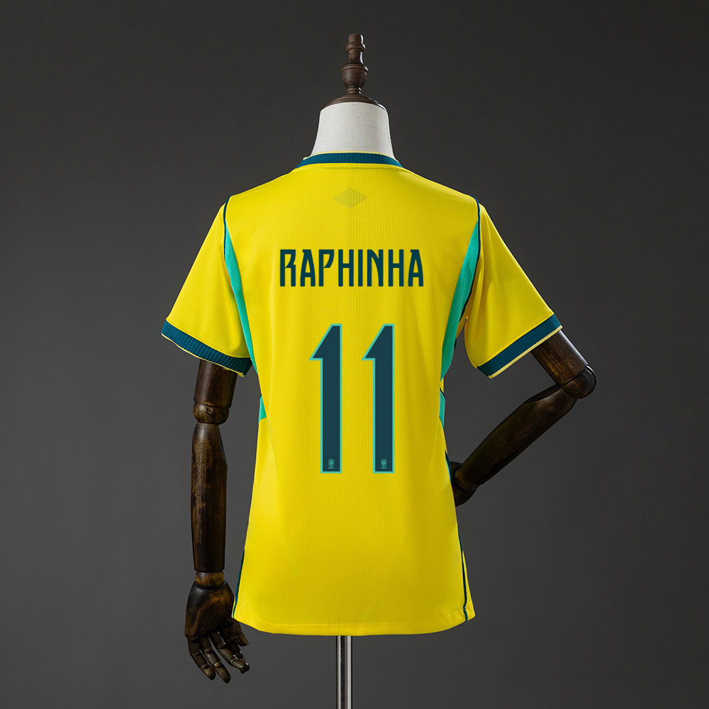 Brasil VM 2026 Hjemmedrakt Raphinha 11 Dame