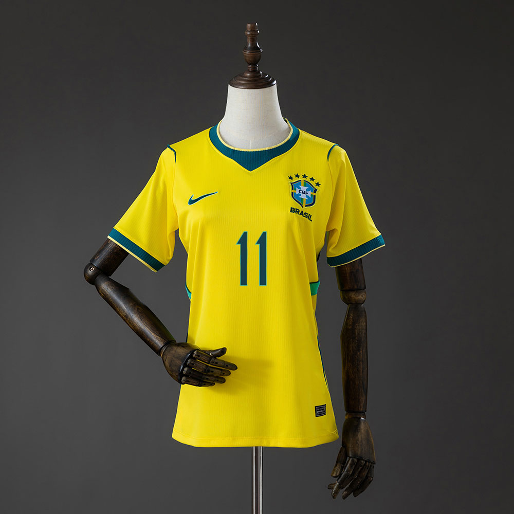 Brasil VM 2026 Hjemmedrakt Raphinha 11 for kvinner