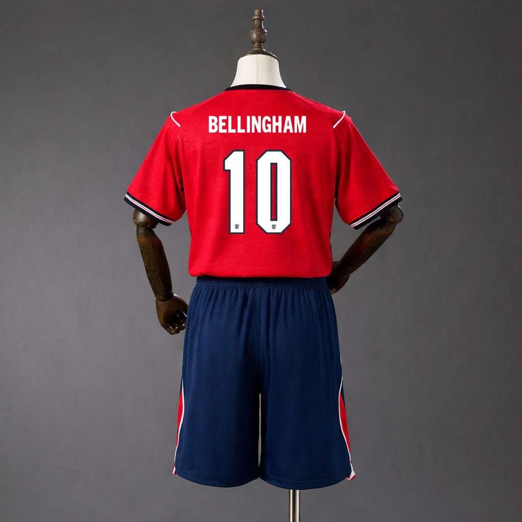 England VM 2026 barn drakt Bellingham 10 – fotballsett