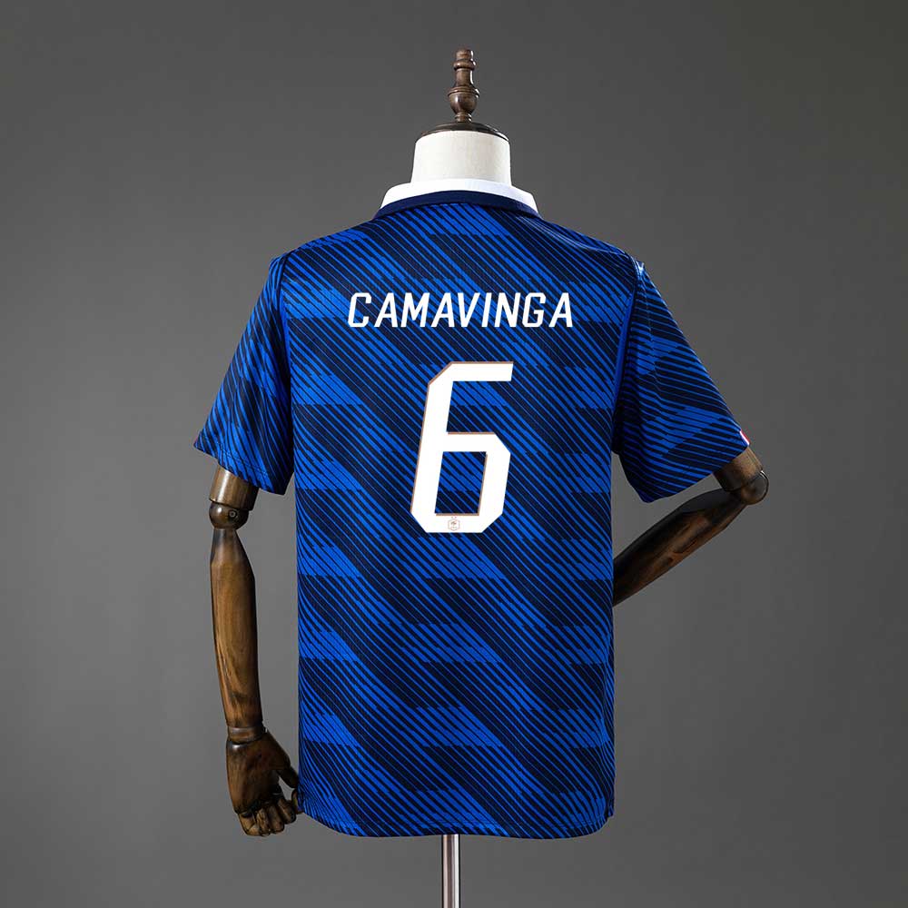 Frankrike VM 2026 fotballdrakt hjemmedrakt Camavinga 6