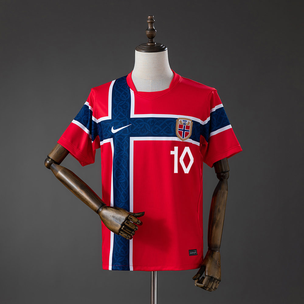 Norge 2026 Hjemmedrakt VM Jens Petter Hauge 10