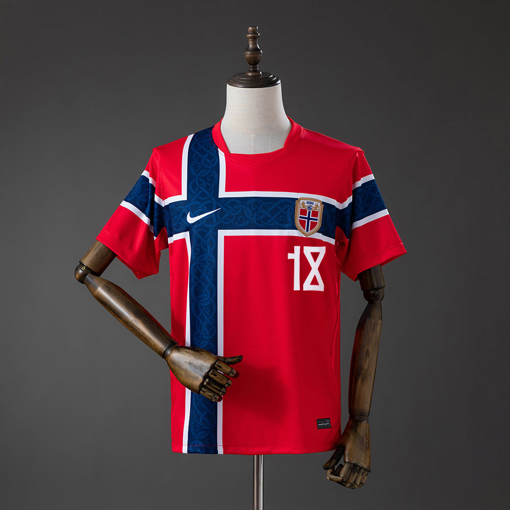 Norge 2026 hjemmedrakt THORSTVEDT 18 landslagsdrakt landslagsdrakt
