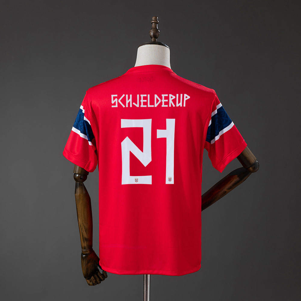 Norge 2026 hjemmedrakt – SCHJELDERUP 21 landslagsdrakt
