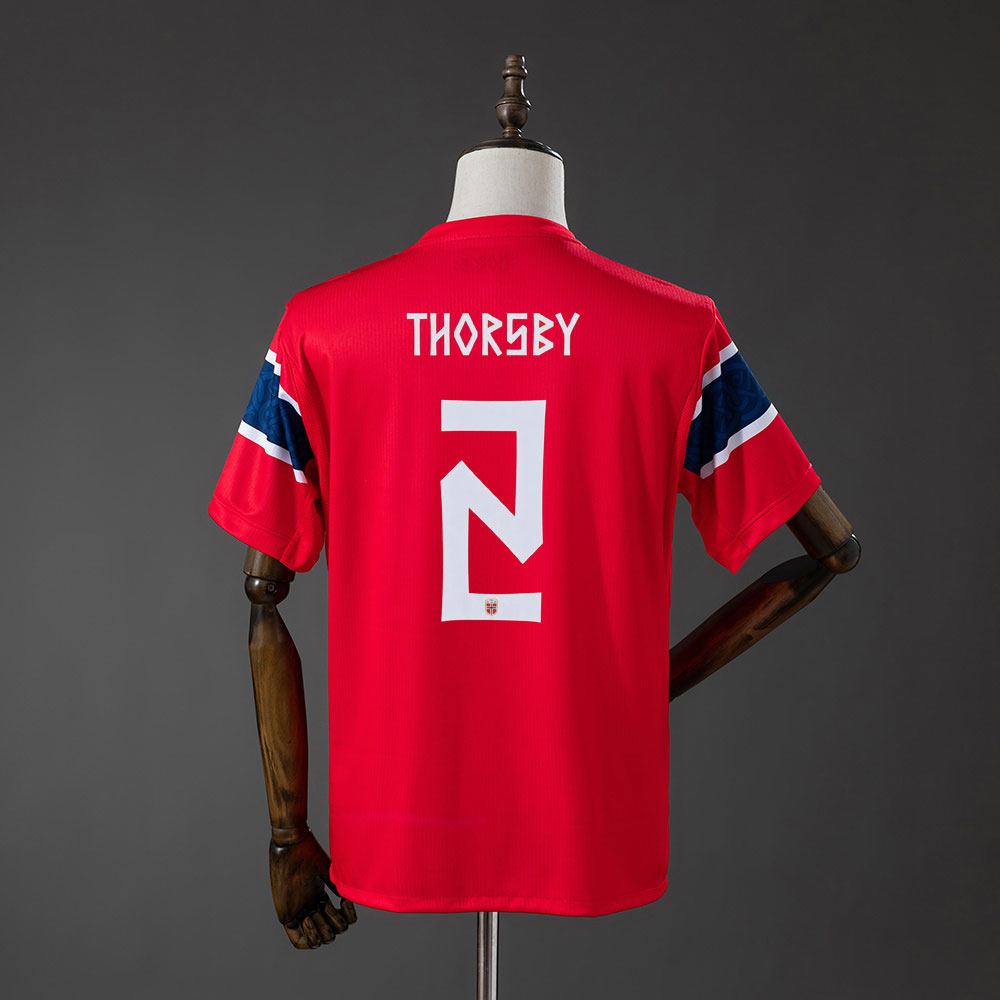 Norge Landslagsdrakt VM 2026 Hjemmedrakt Thorsby 2