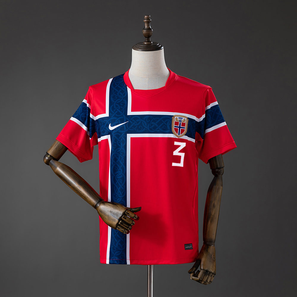 Norge VM 2026 Hjemmedrakt Kristoffer Ajer 3 drakten