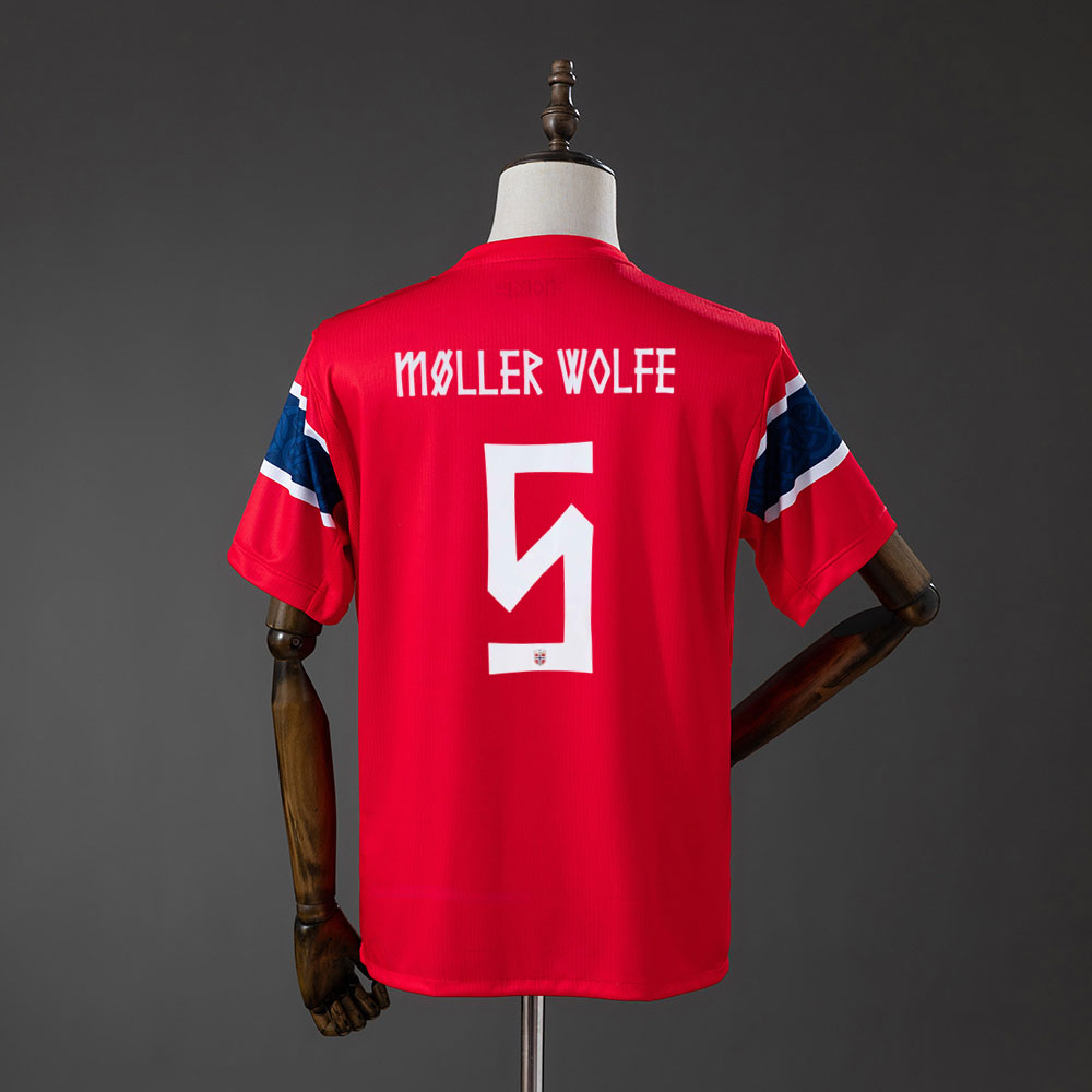 Norge VM 2026 Hjemmedrakt – David Møller Wolfe 5