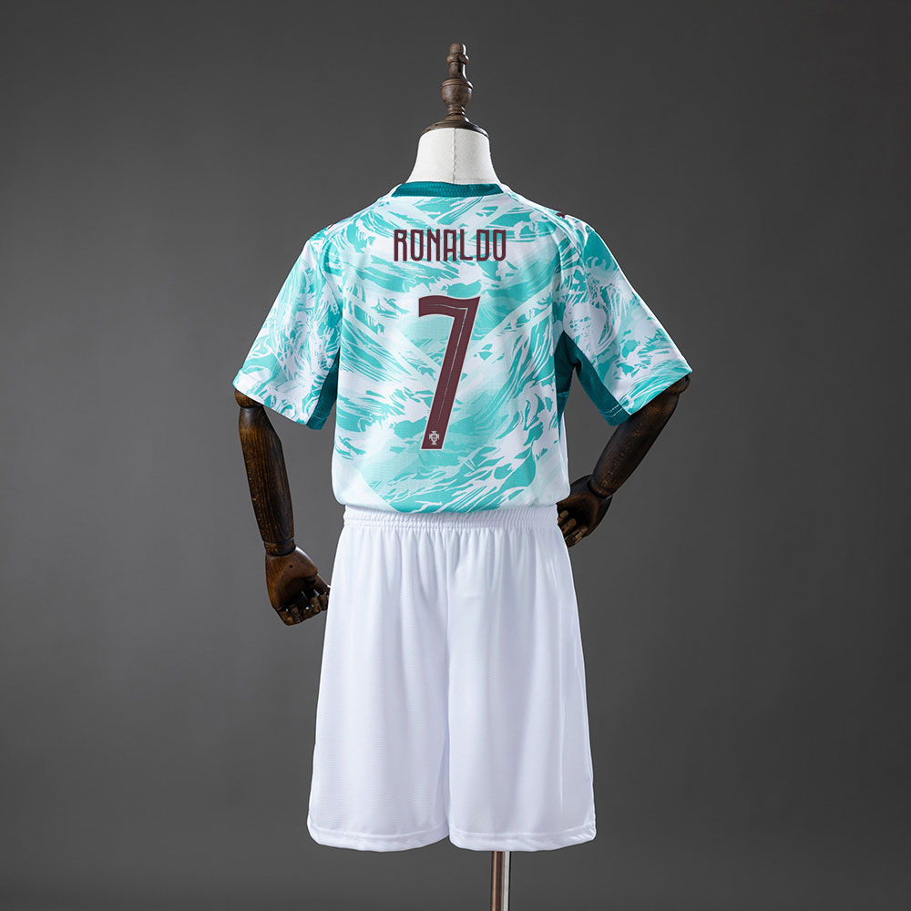 Portugal VM 2026 Bortesett Barn – RONALDO 7 (Komplett sett)