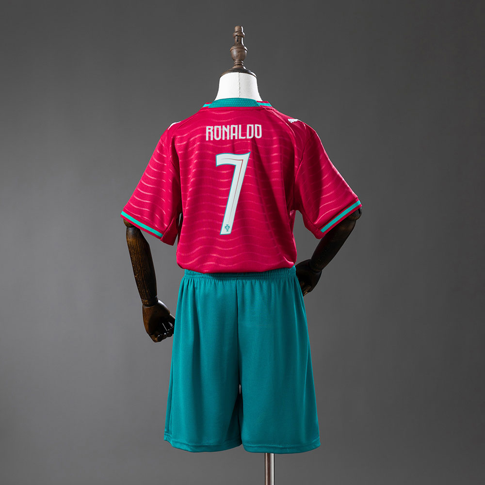 Portugal VM 2026 Hjemmesett Barn – RONALDO 7