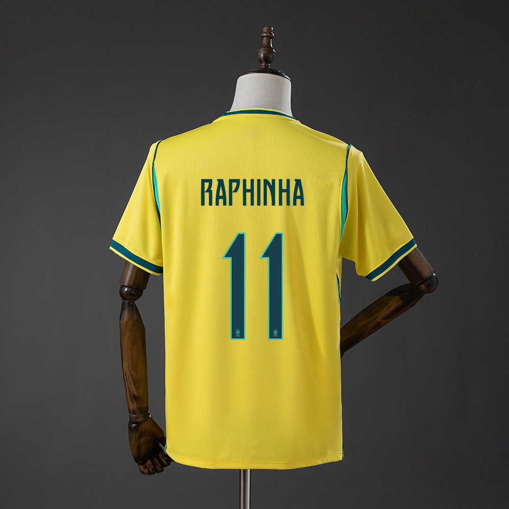 Raphinha 11 Brasil Landslagsdrakt VM 2026 Hjemmedrakt